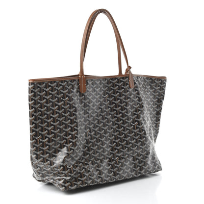 Goyard Goyardine Saint Louis GM Black Gold 3 of 9