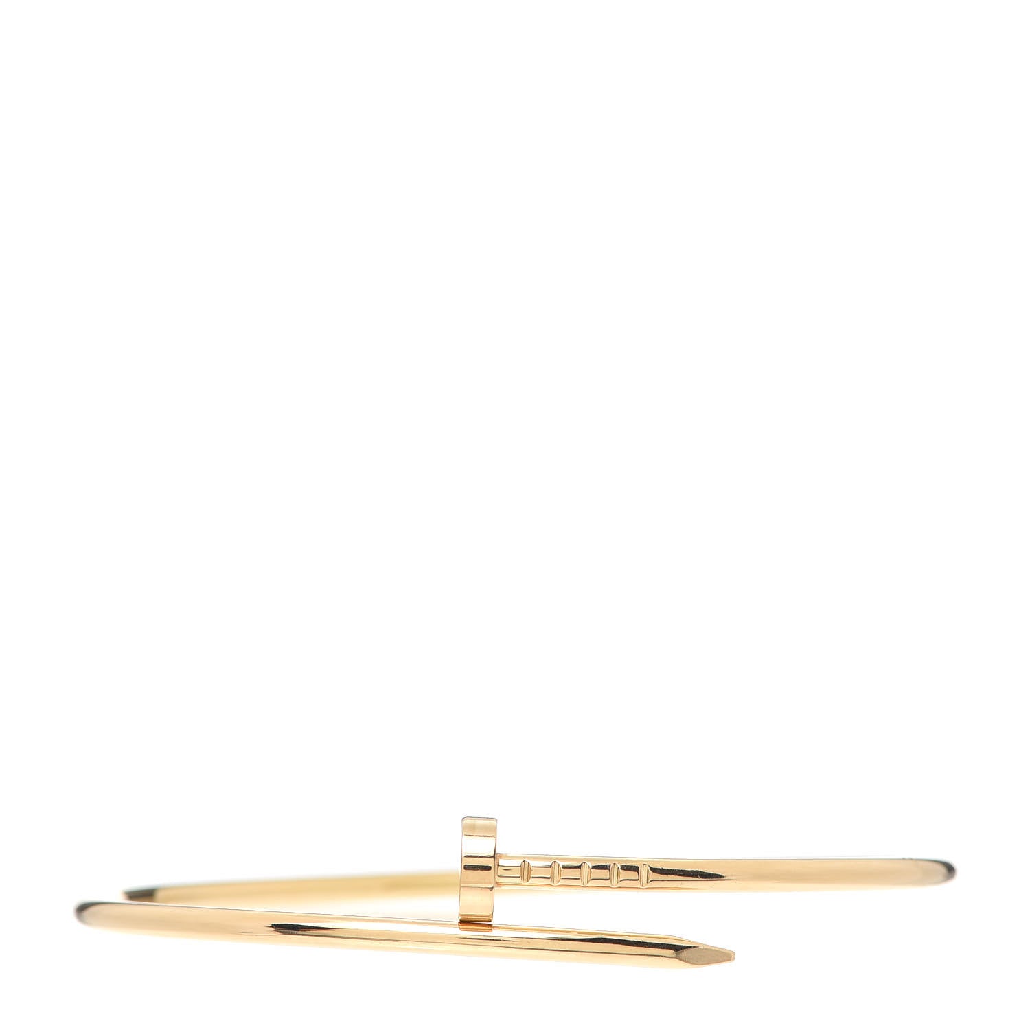 Cartier 18K Yellow Gold Small Juste Un Clou Bracelet 18 1 of 6