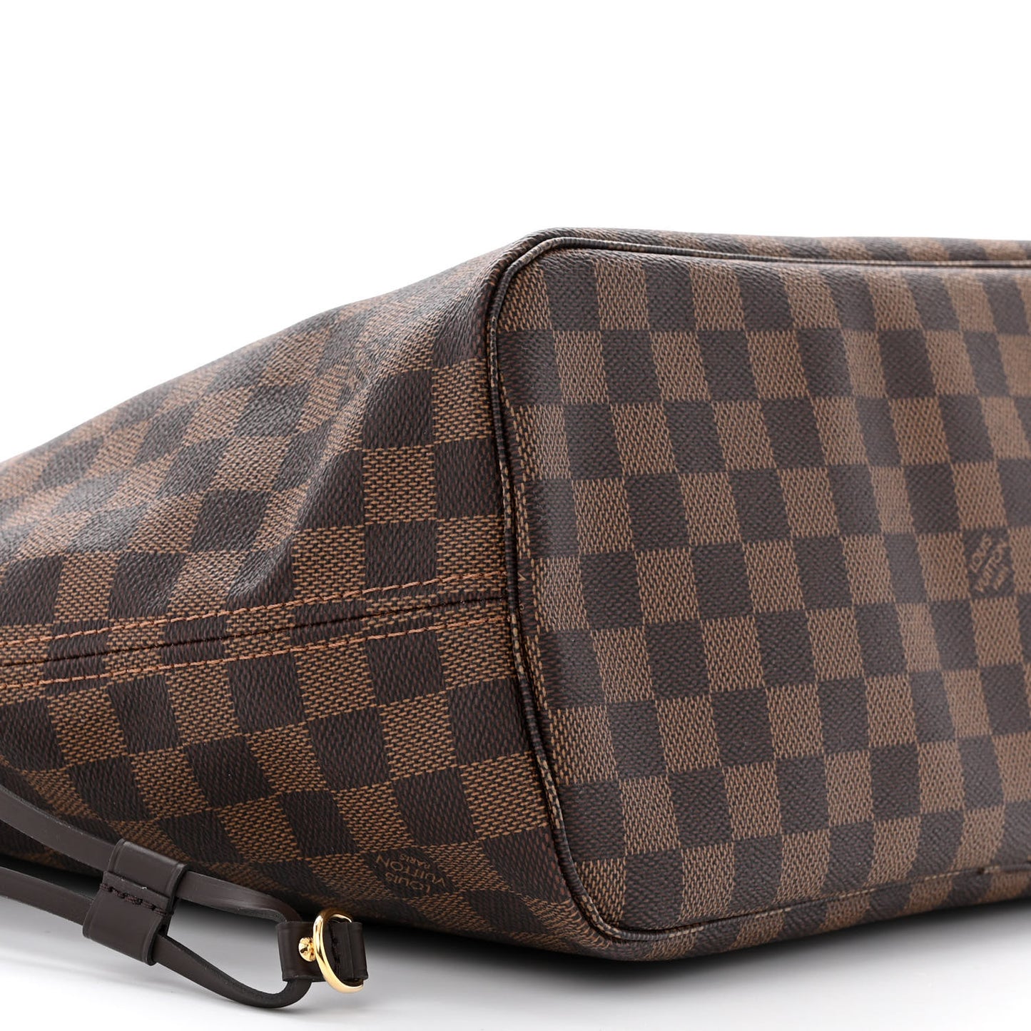 Damier Ebene Neo Neverfull MM Rose Ballerine