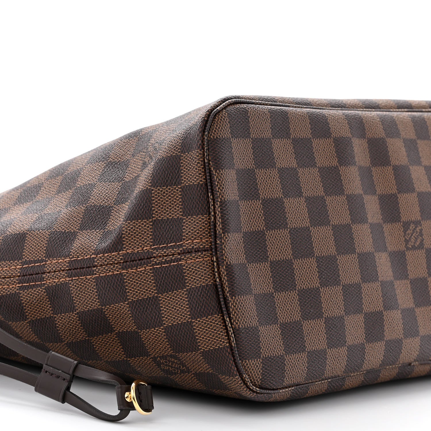 Louis Vuitton Damier Ebene Neo Neverfull MM Rose Ballerine 8 of 10