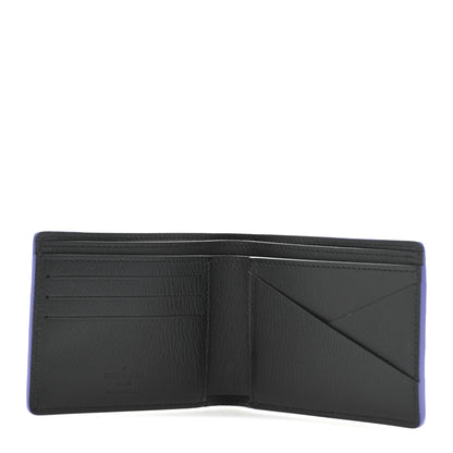 Louis Vuitton Crocodile Multiple Wallet Blue Rose 5 of 6
