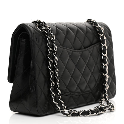 Chanel Lambskin Quilted Medium Double Flap Black 5 of 25