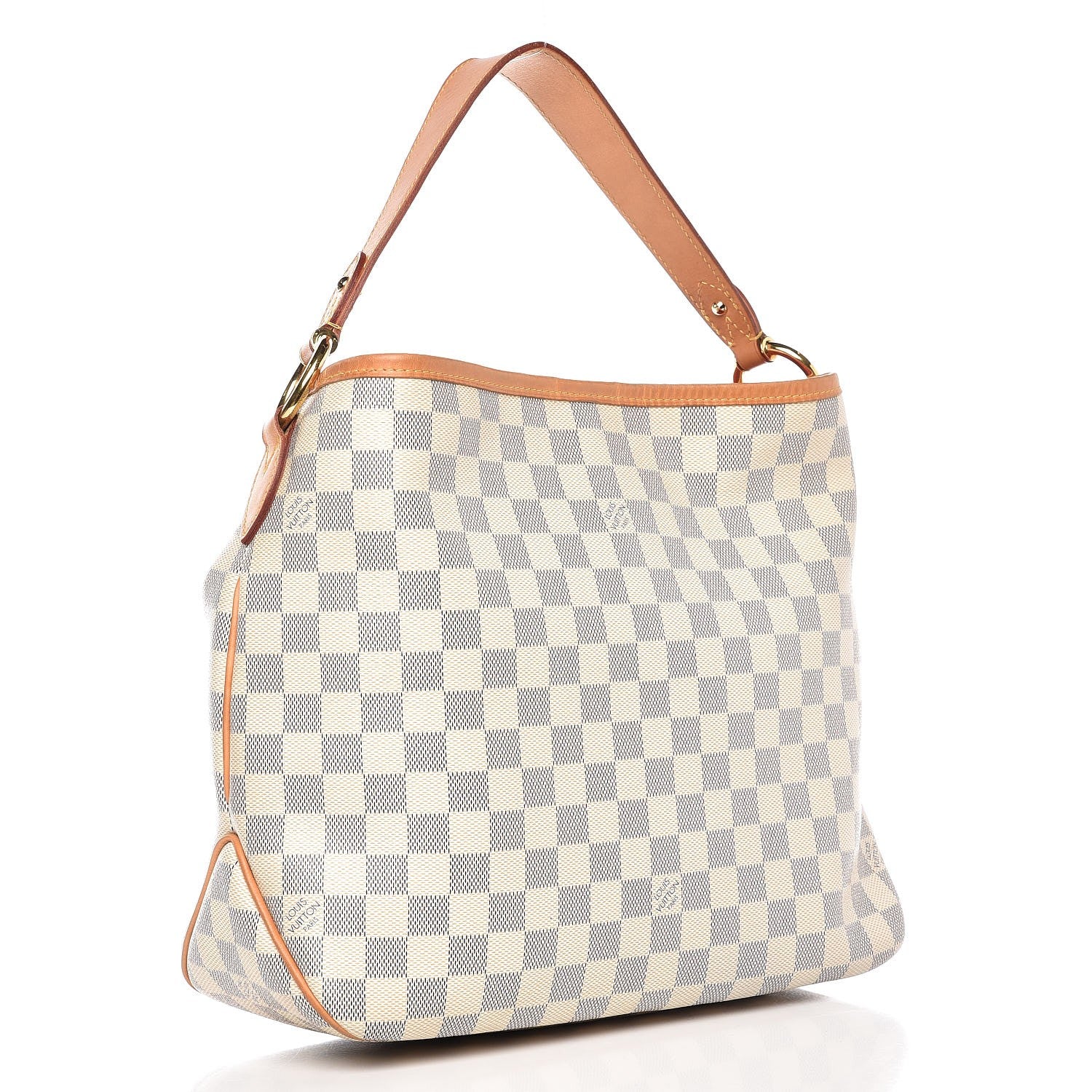 Louis Vuitton Damier Azur Delightful PM Pink 3 of 13