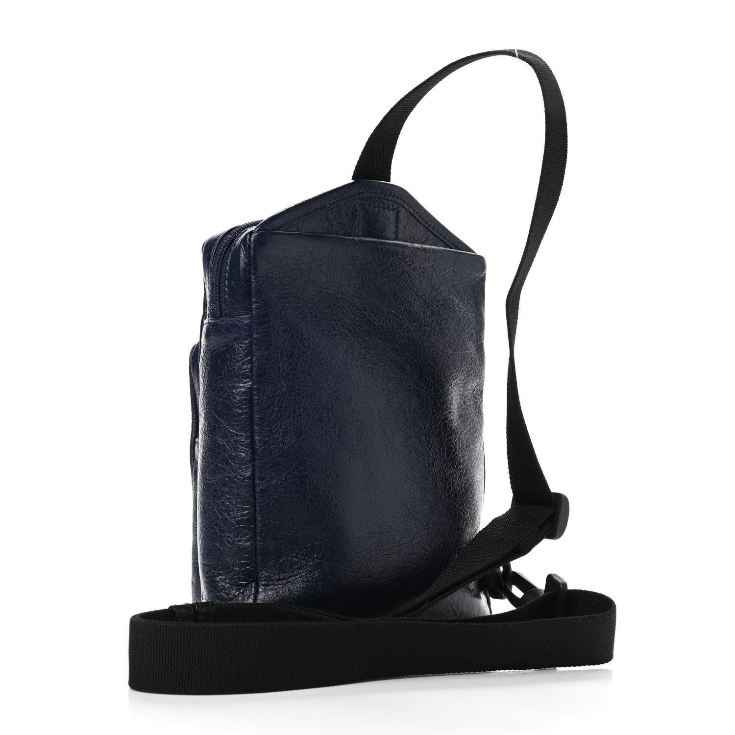 Balenciaga Agneau Explorer Crossbody Navy 2 of 4