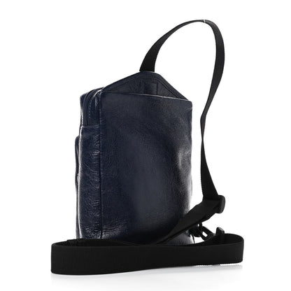 Balenciaga Agneau Explorer Crossbody Navy 2 of 4