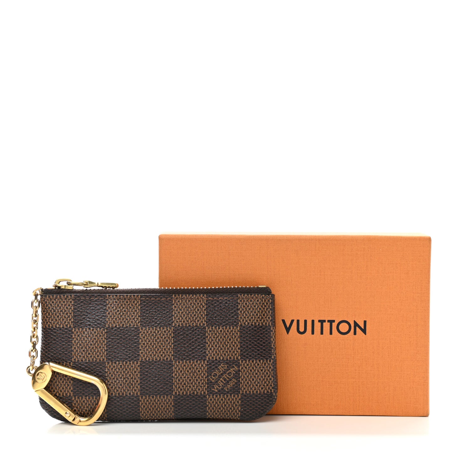 Damier Ebene Key Pouch
