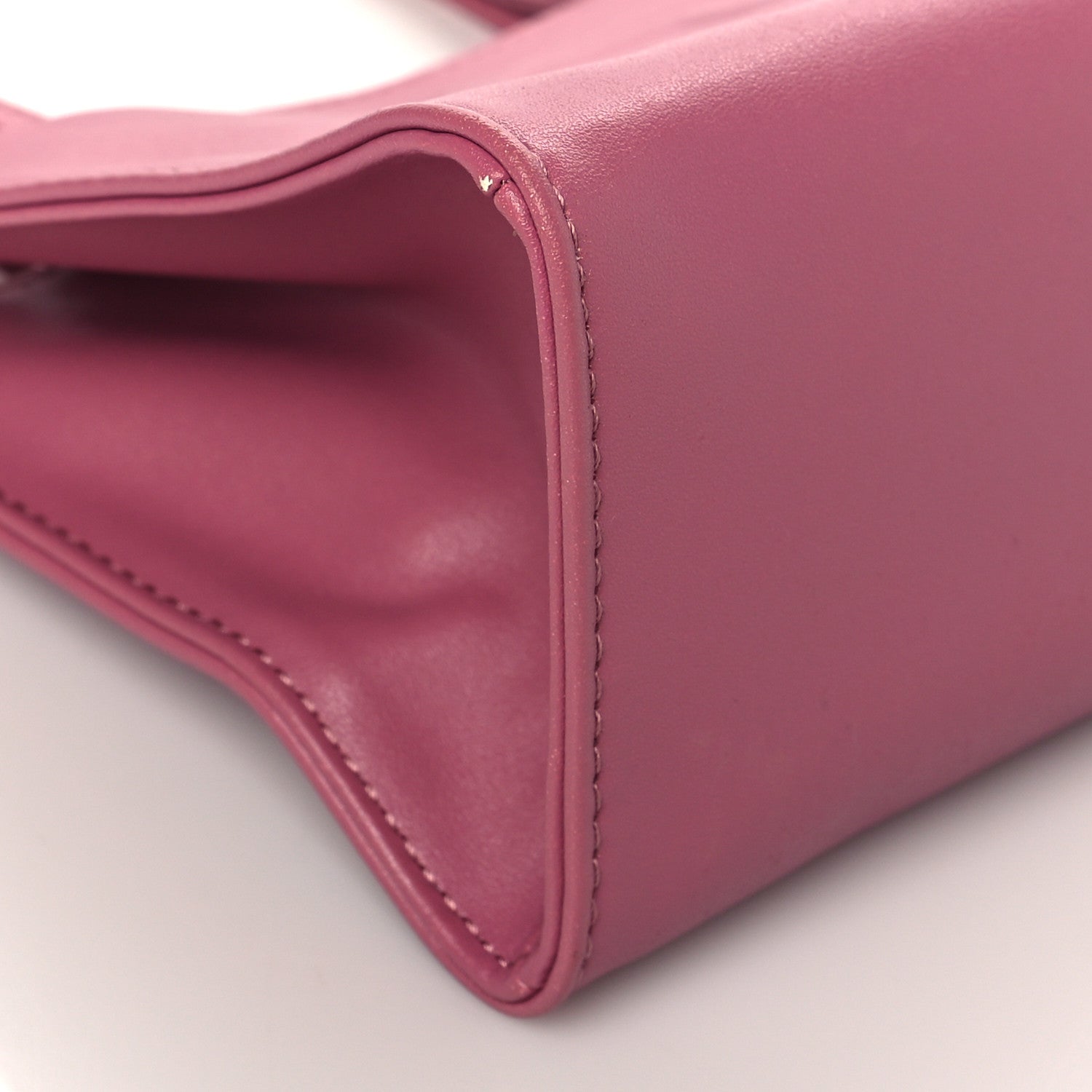 Telfar Vegan Leather Small Shopping Bag Corned Beef 8 of 9