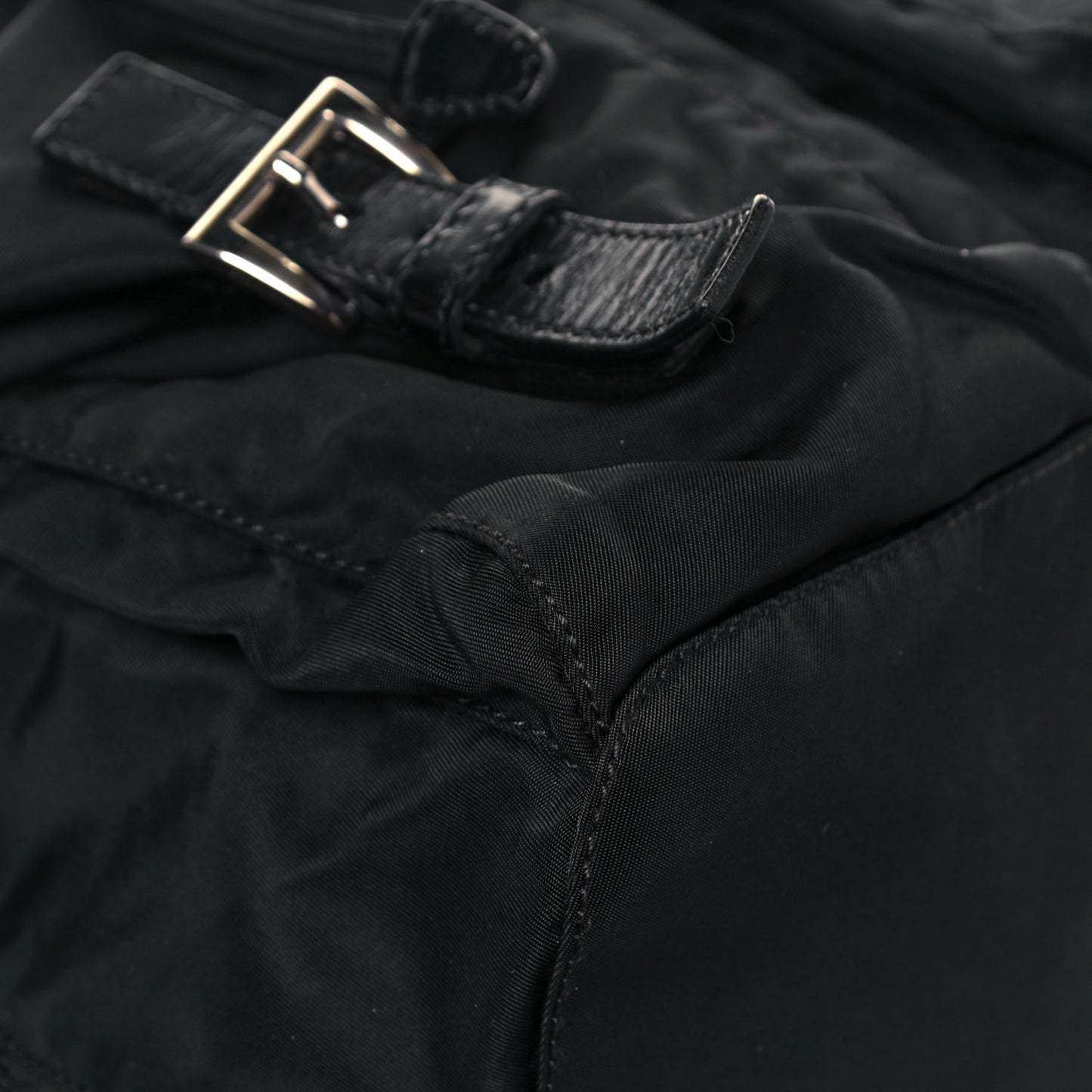 Tessuto Nylon Vela Small Backpack Black