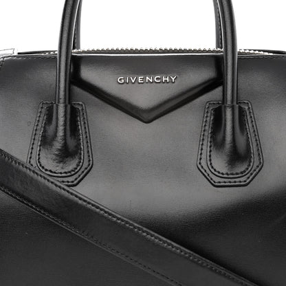 Givenchy Shiny Lord Calfskin Small Antigona Black 8 of 12
