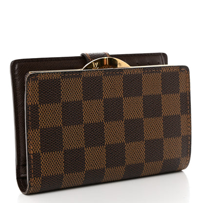 Louis Vuitton Damier Ebene French Purse Wallet 3 of 7