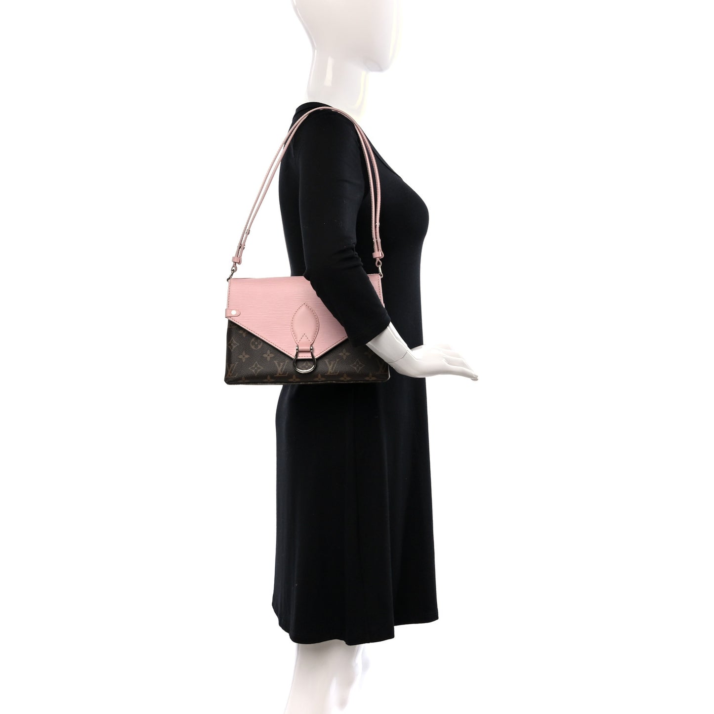 Monogram Epi Saint Michel Rose Ballerine
