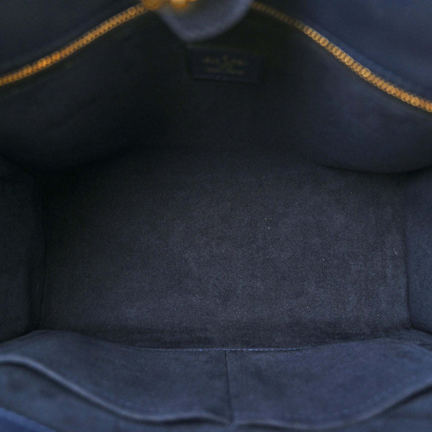 Calfskin Mahina Braided On My Side MM Navy