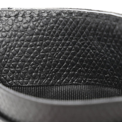 Christian Dior Grained Calfskin Cannage Diorama Wallet Black 7 of 10