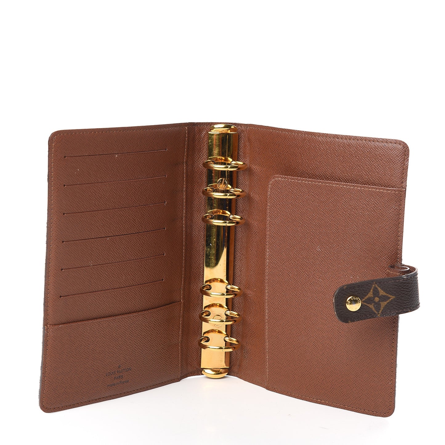 Monogram Medium Ring Agenda Cover