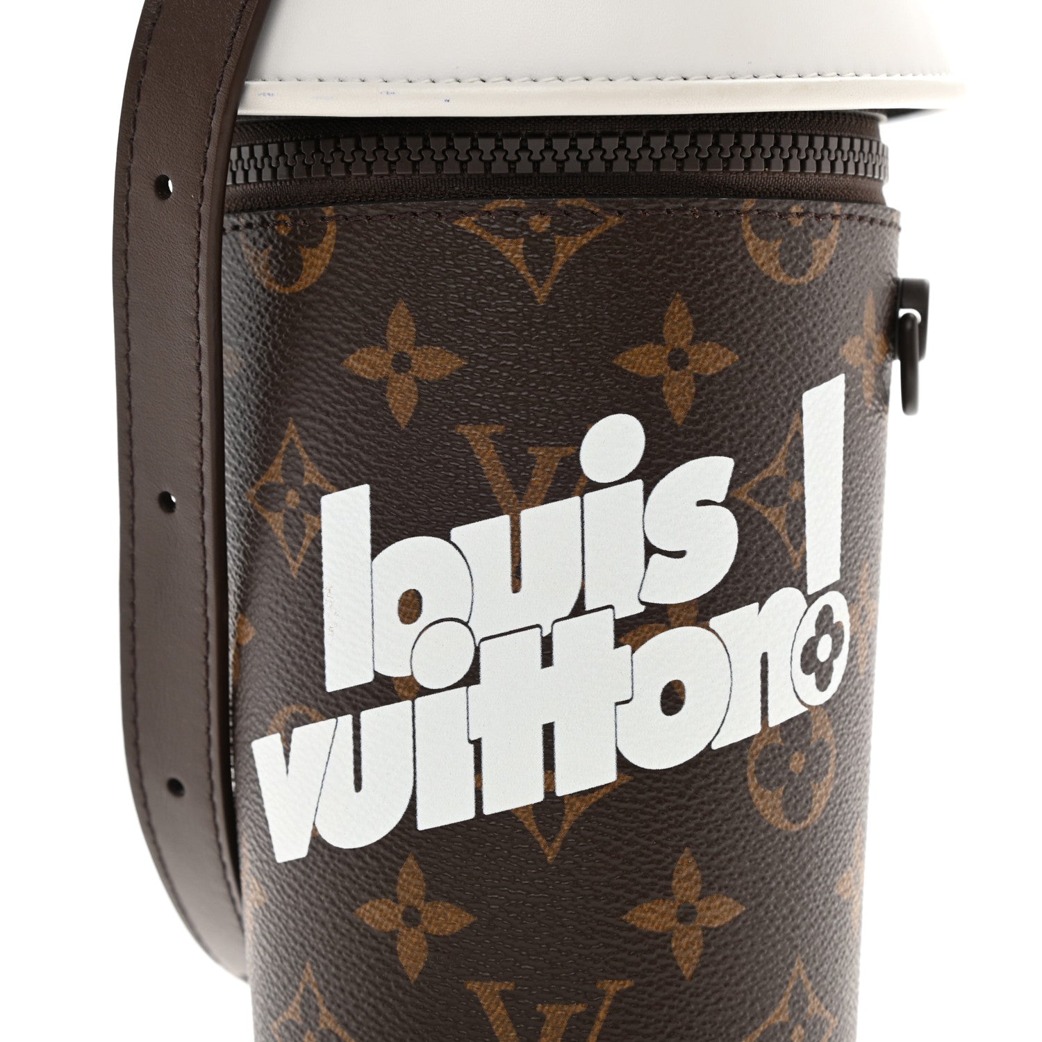 Louis Vuitton Monogram Calfskin Everyday LV Coffee Cup Pouch 7 of 8