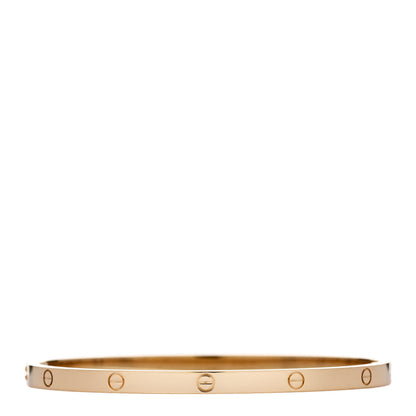 Cartier 18K Yellow Gold Small LOVE Bracelet 17 2 of 7