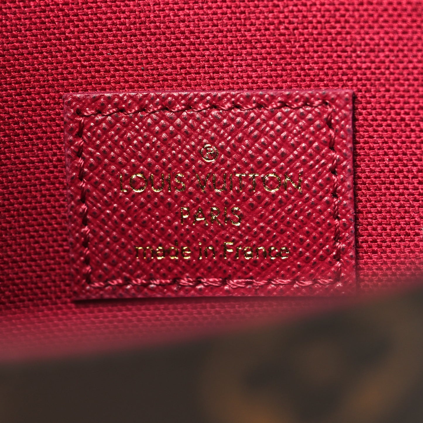 Monogram Pochette Felicie Chain Wallet Fuchsia