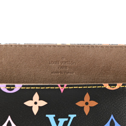 Louis Vuitton Monogram Multicolor Beverly MM Black 6 of 16