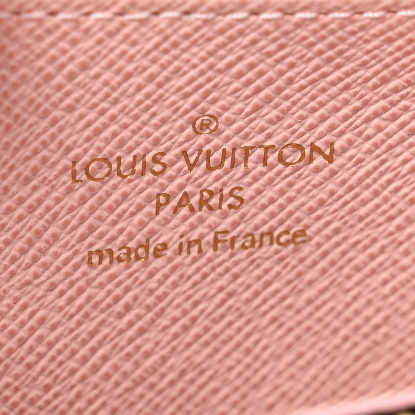 Damier Ebene Zippy Coin Purse Rose Ballerine