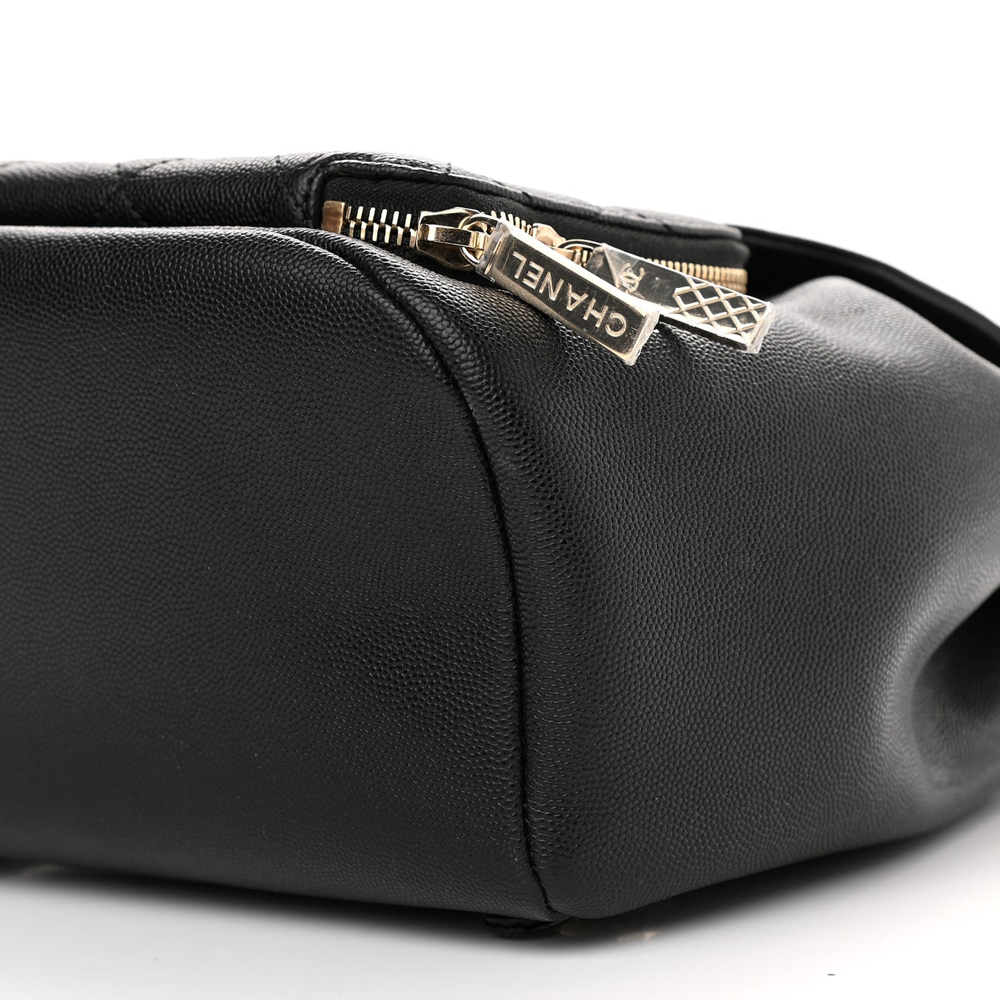 Caviar Quilted Business Affinity Backpack Black