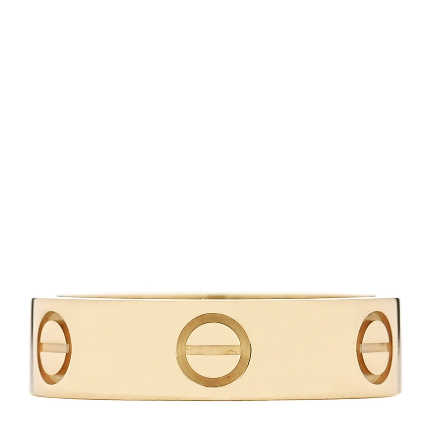 18K Yellow Gold 5.5mm LOVE Ring 56 7.75