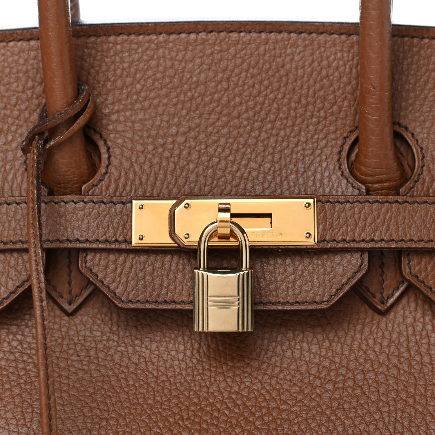 Hermes Ardennes Birkin 35 Noisette 19 of 19