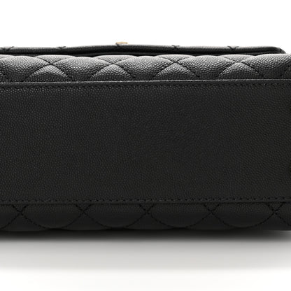 Chanel Caviar Quilted Mini Coco Handle Flap Black 11 of 12
