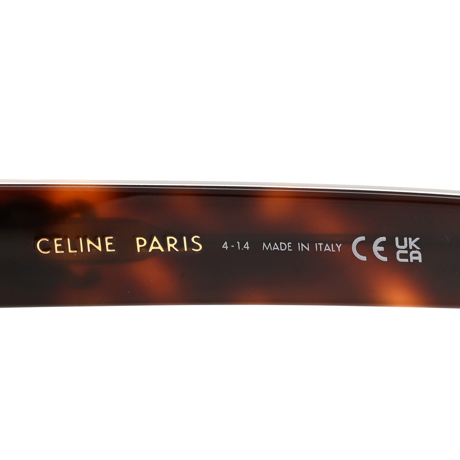 Celine Acetate Triomphe 01 Sunglasses CL 40194U Tortoise 5 of 7