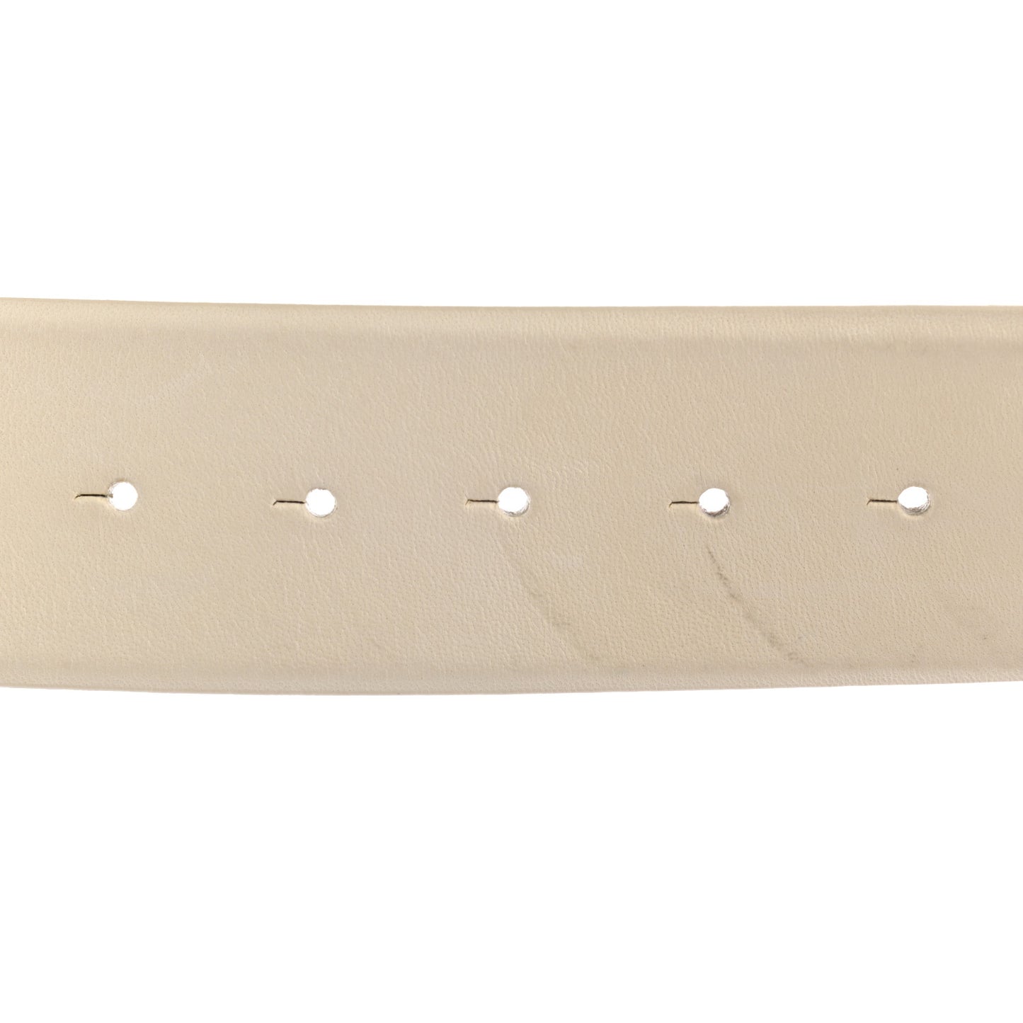 Calfskin CC Belt 90 36 White