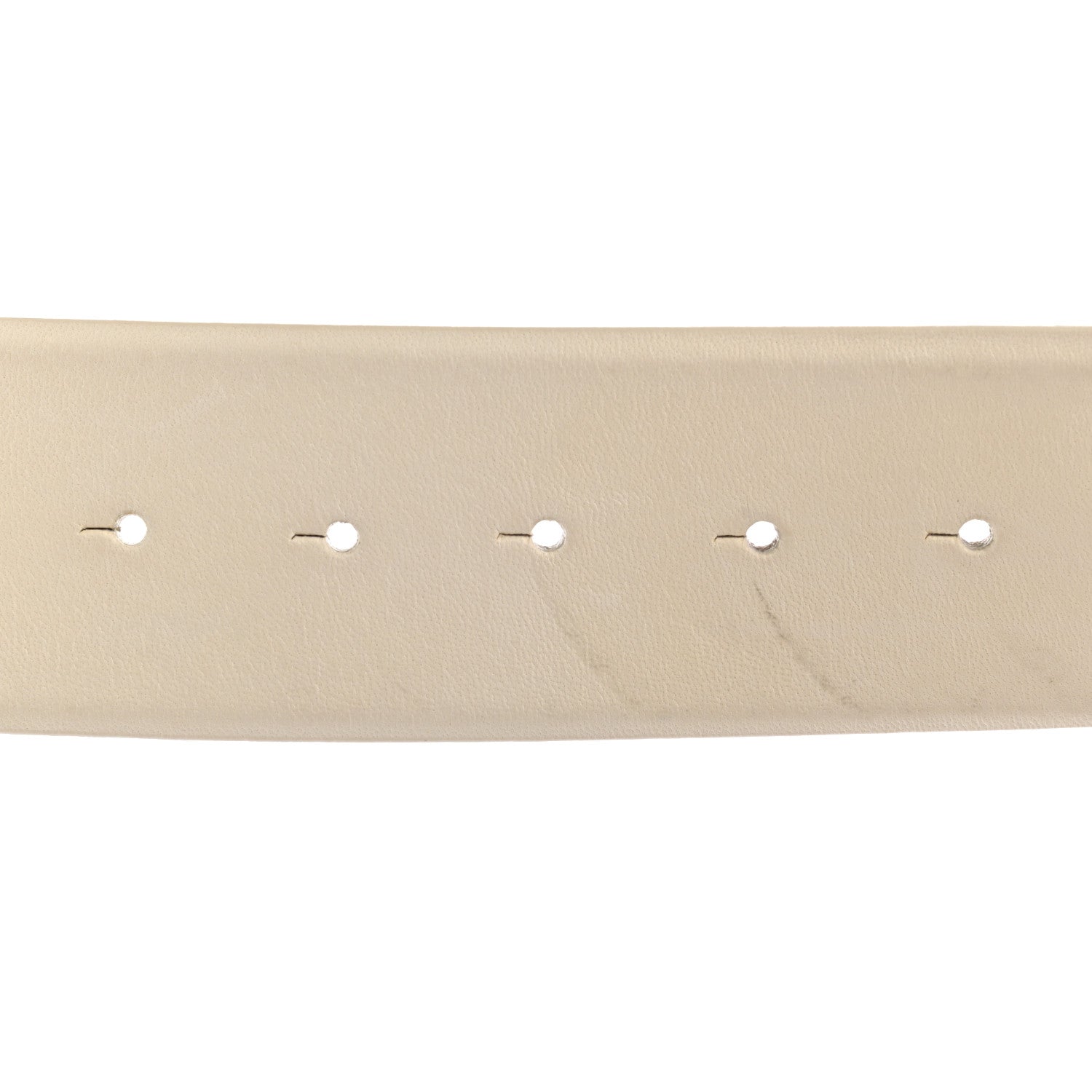 Chanel Calfskin CC Belt 90 36 White 7 of 9