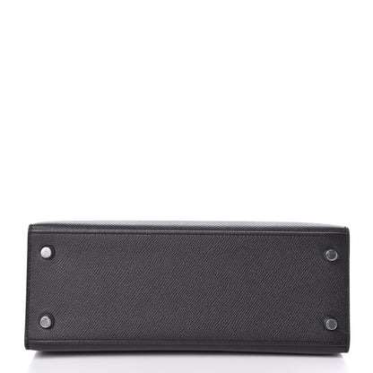 Hermes Epsom Kelly Sellier 25 Black 8 of 45
