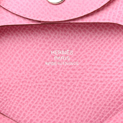 Hermes Epsom Bastia Coin Purse 5P Pink 6 of 7
