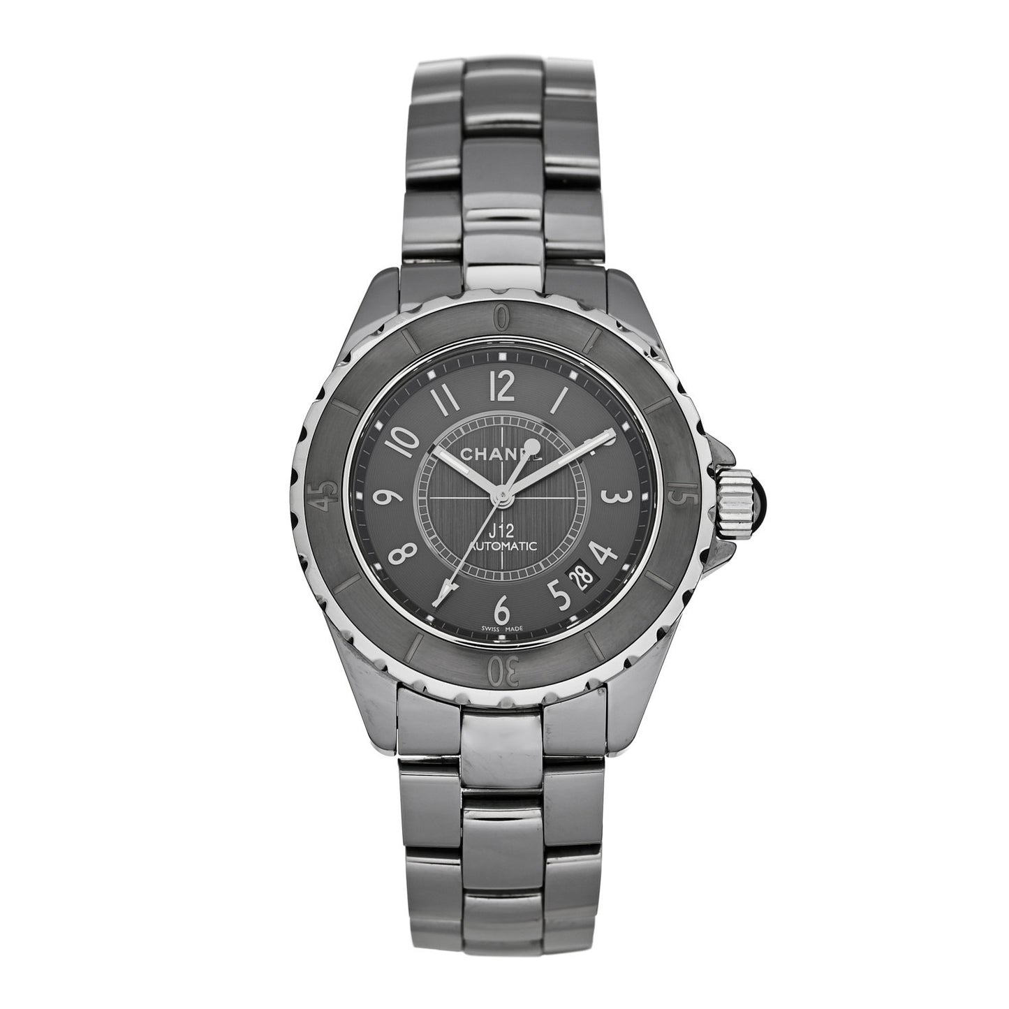 Titanium Ceramic 38mm J12 Chromatic Automatic Watch