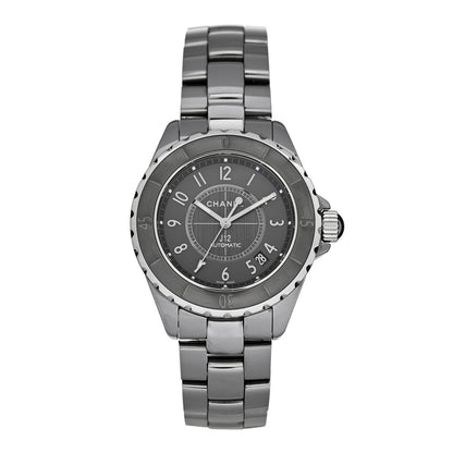 Chanel Titanium Ceramic 38mm J12 Chromatic Automatic Watch 1 of 4