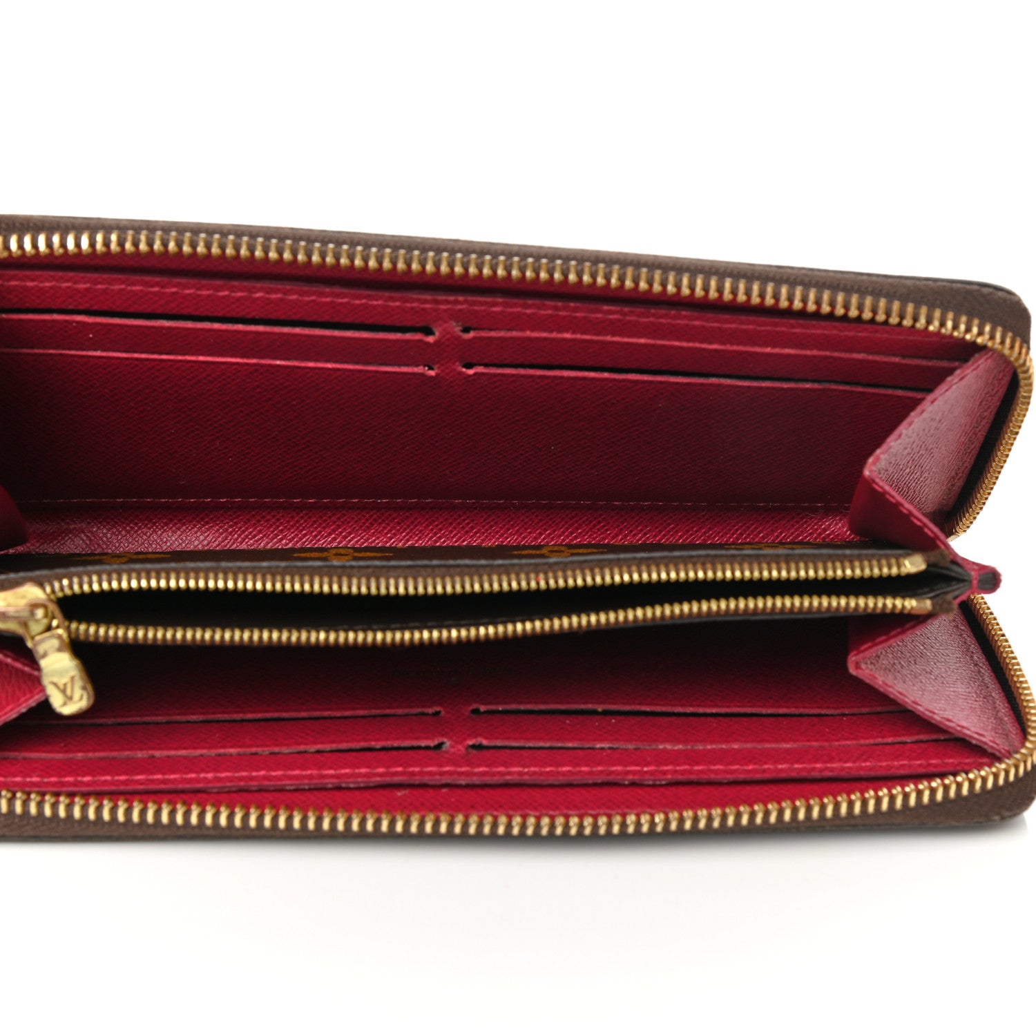Louis Vuitton Monogram Clemence Wallet Fuchsia 5 of 8