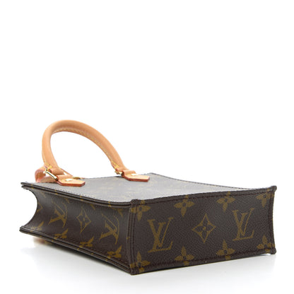 Louis Vuitton Monogram Petit Sac Plat 4 of 10