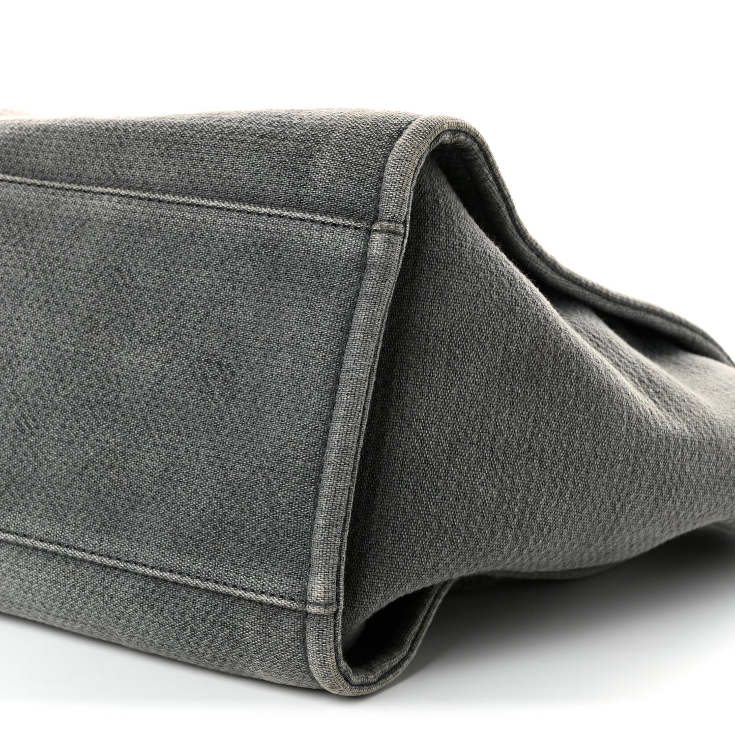 Canvas Medium Deauville Tote Grey