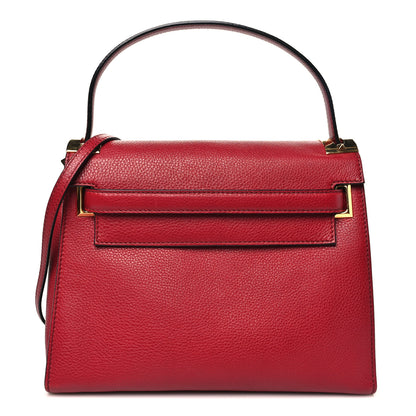 Valentino Garavani Grained Calfskin Medium My Rockstud Frame Bag Rosso Valentino 1 of 9
