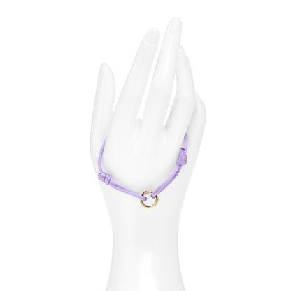 Cartier 18K Pink Yellow White Gold Trinity Adjustable Cord Bracelet Lilac 2 of 4