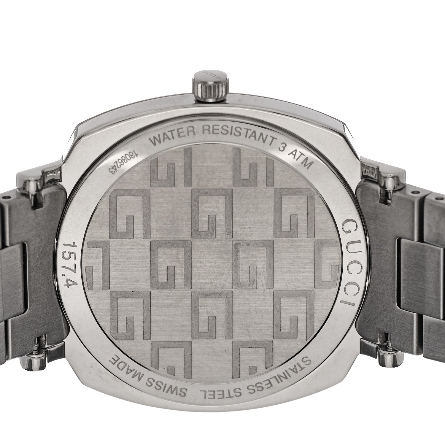 Gucci Stainless Steel 35mm Grip Quartz Watch 4 of 5