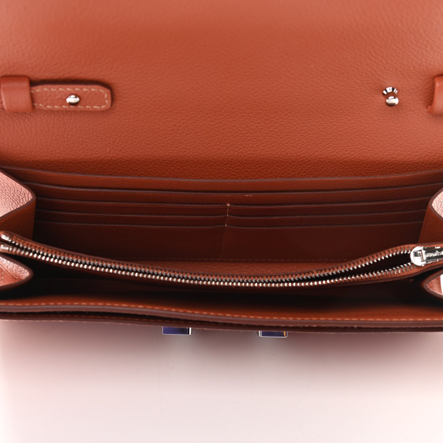 Hermes Evercolor Constance Wallet To Go Blush 5 of 10