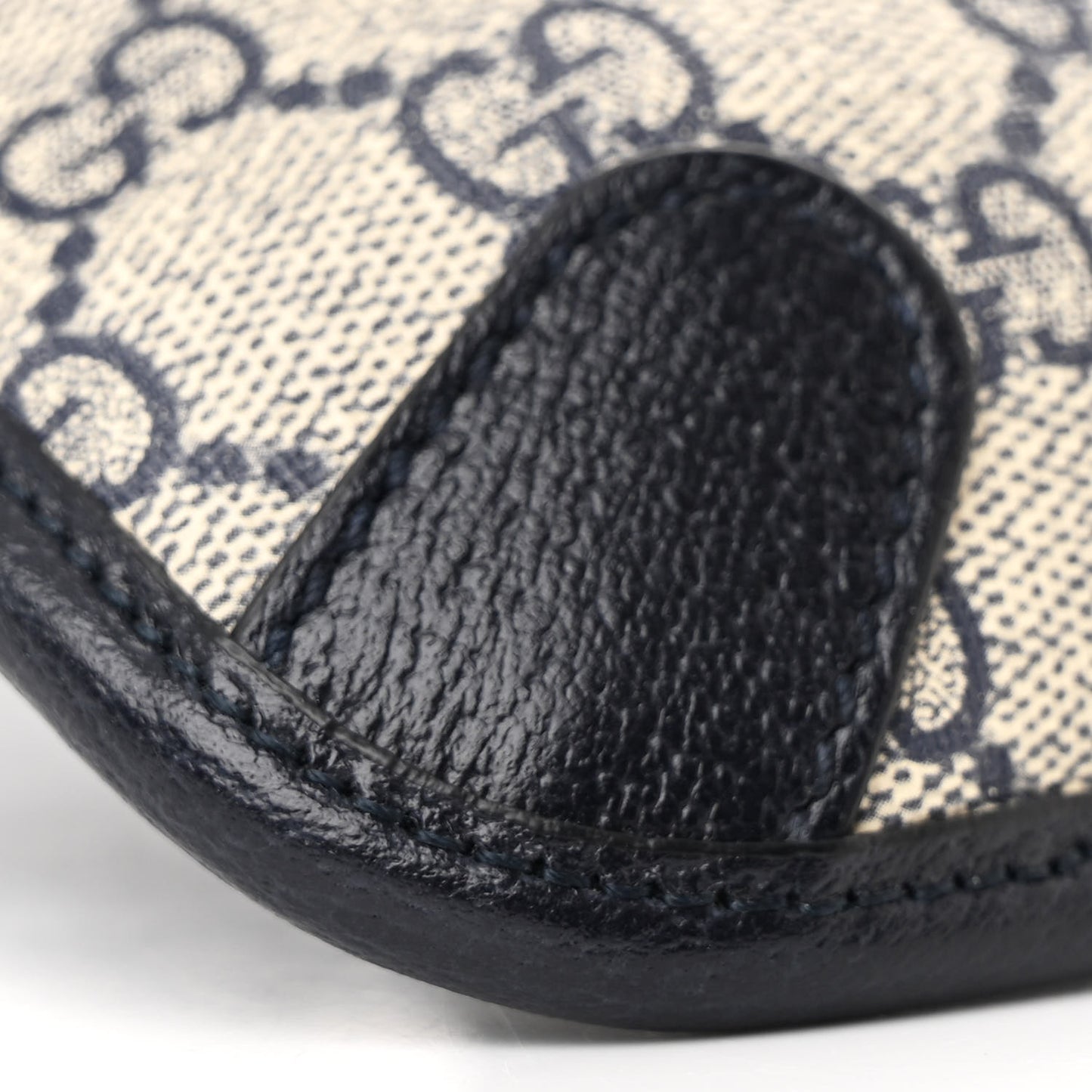 GG Supreme Monogram Web Small Ophidia Belt Bag 80 32 Beige Navy