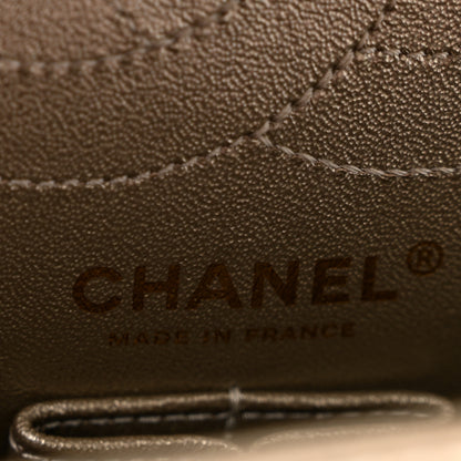 Chanel Metallic Aged Calfskin Quilted 2.55 Reissue 225 Flap Pale Gold 6 of 11