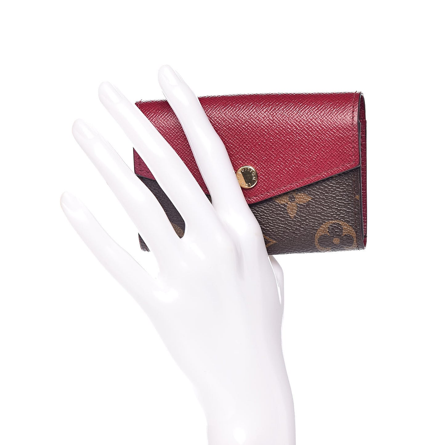 Monogram Sarah Multicartes Fuchsia