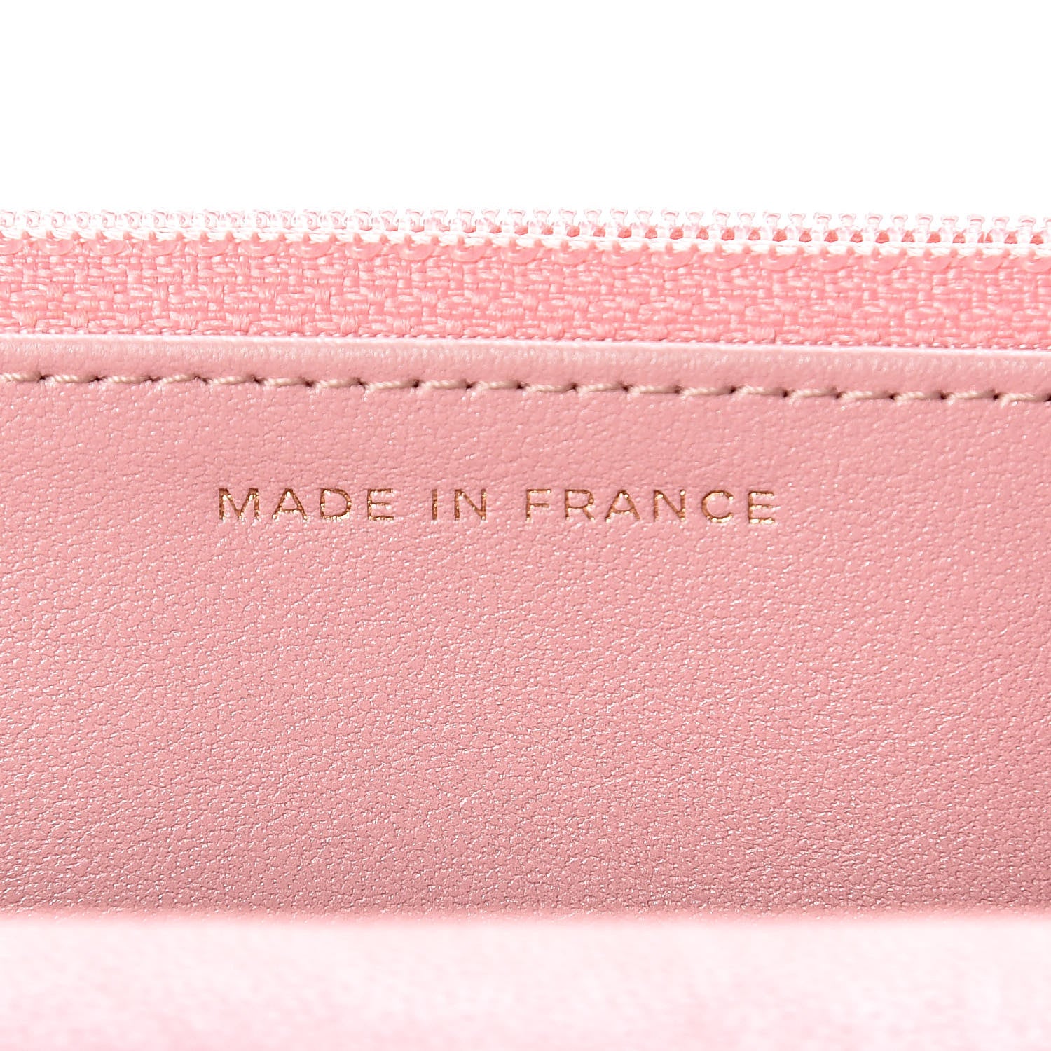 Chanel Iridescent Caviar Quilted Wallet on Chain WOC Rose Pink 7 of 12