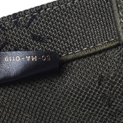 Christian Dior Canvas Embroidered Graffiti Book Tote Vert 7 of 8