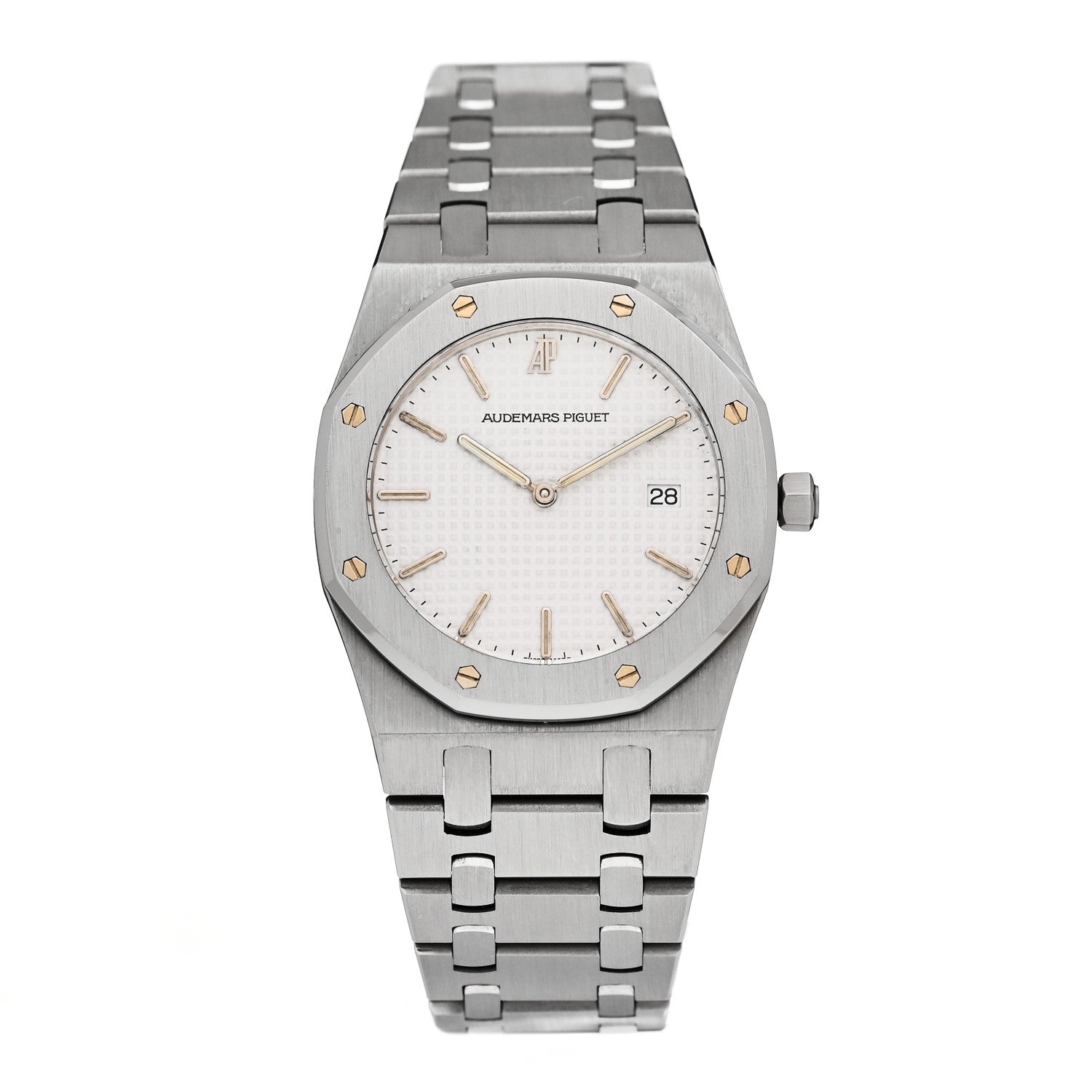 Audemars Piguet Stainless Steel 33mm Royal Oak Quartz Watch White 56175ST 1 of 4