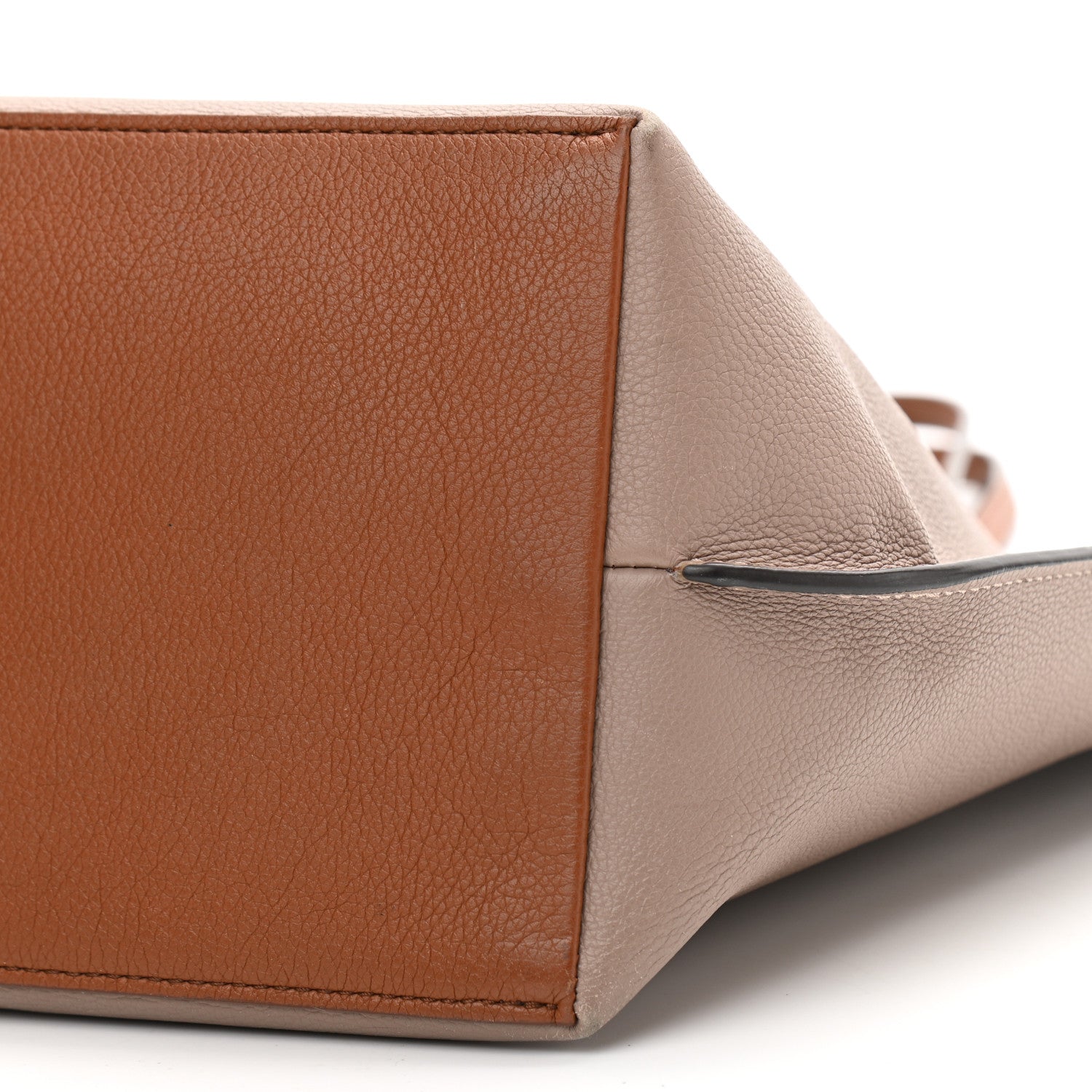 Louis Vuitton Calfskin Lockme Go Tote Vison 9 of 10