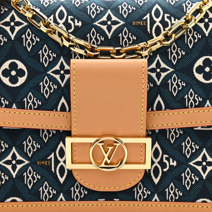 Louis Vuitton Jacquard Since 1854 Dauphine MM Blue 14 of 15