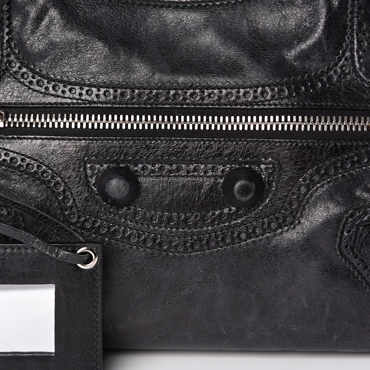 Agneau Giant Brogues Hardware City Black